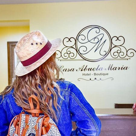 Hotel Boutique Casa Abuela Maria Oaxaca Экстерьер фото